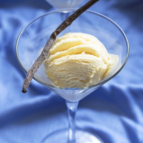 Vanilla bean ice cream